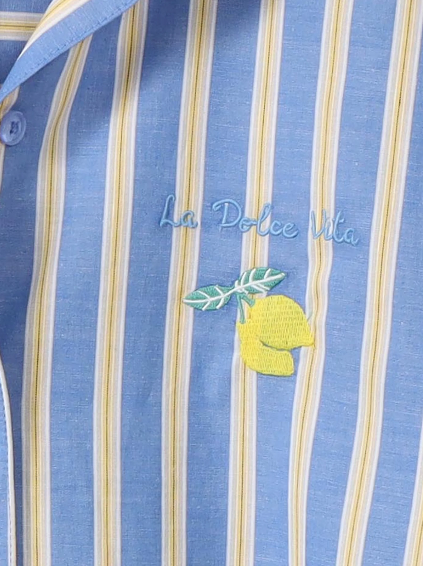 Striped button-down shirt - Image 4