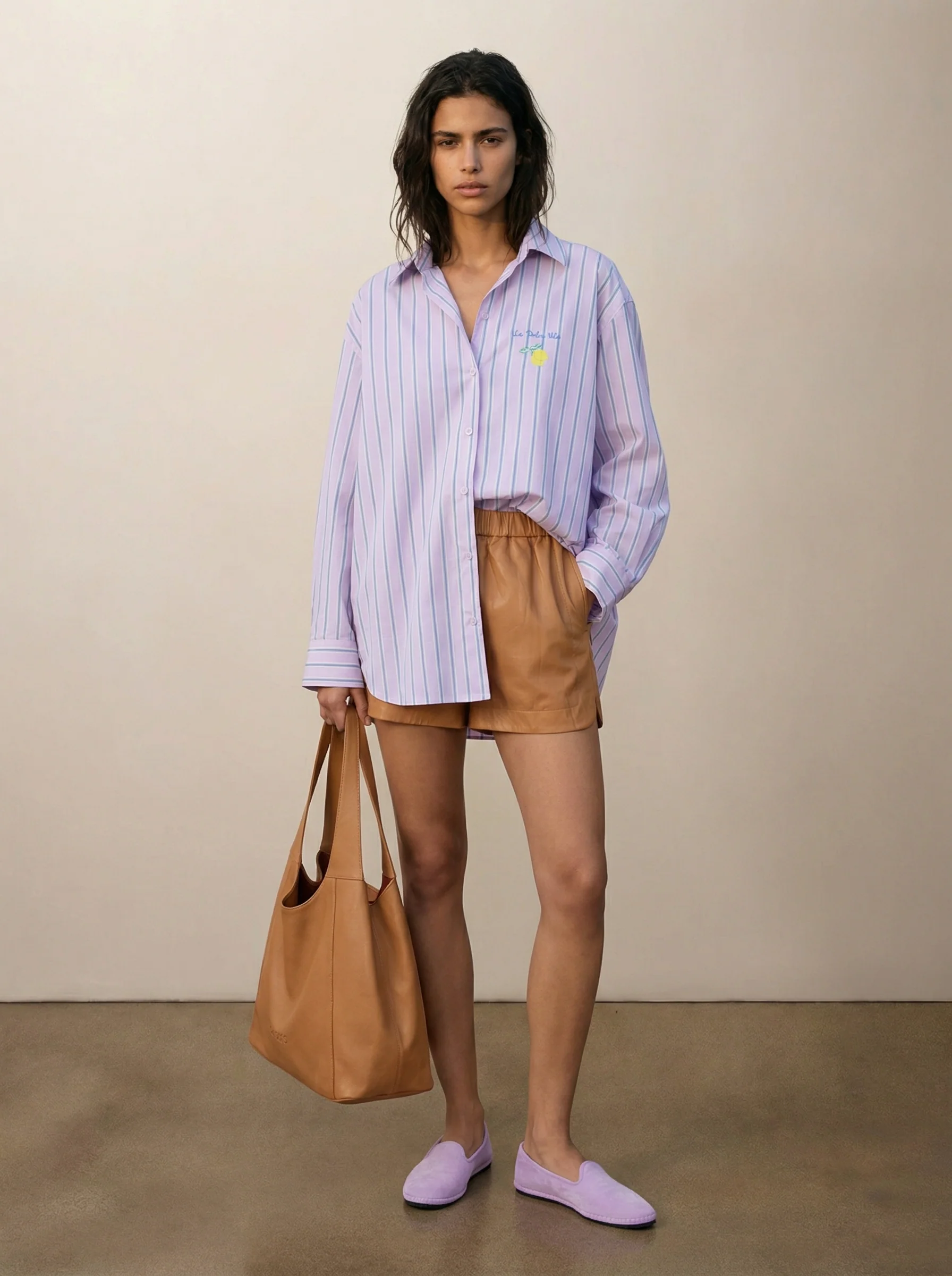 Striped button-down shirt - Image 2