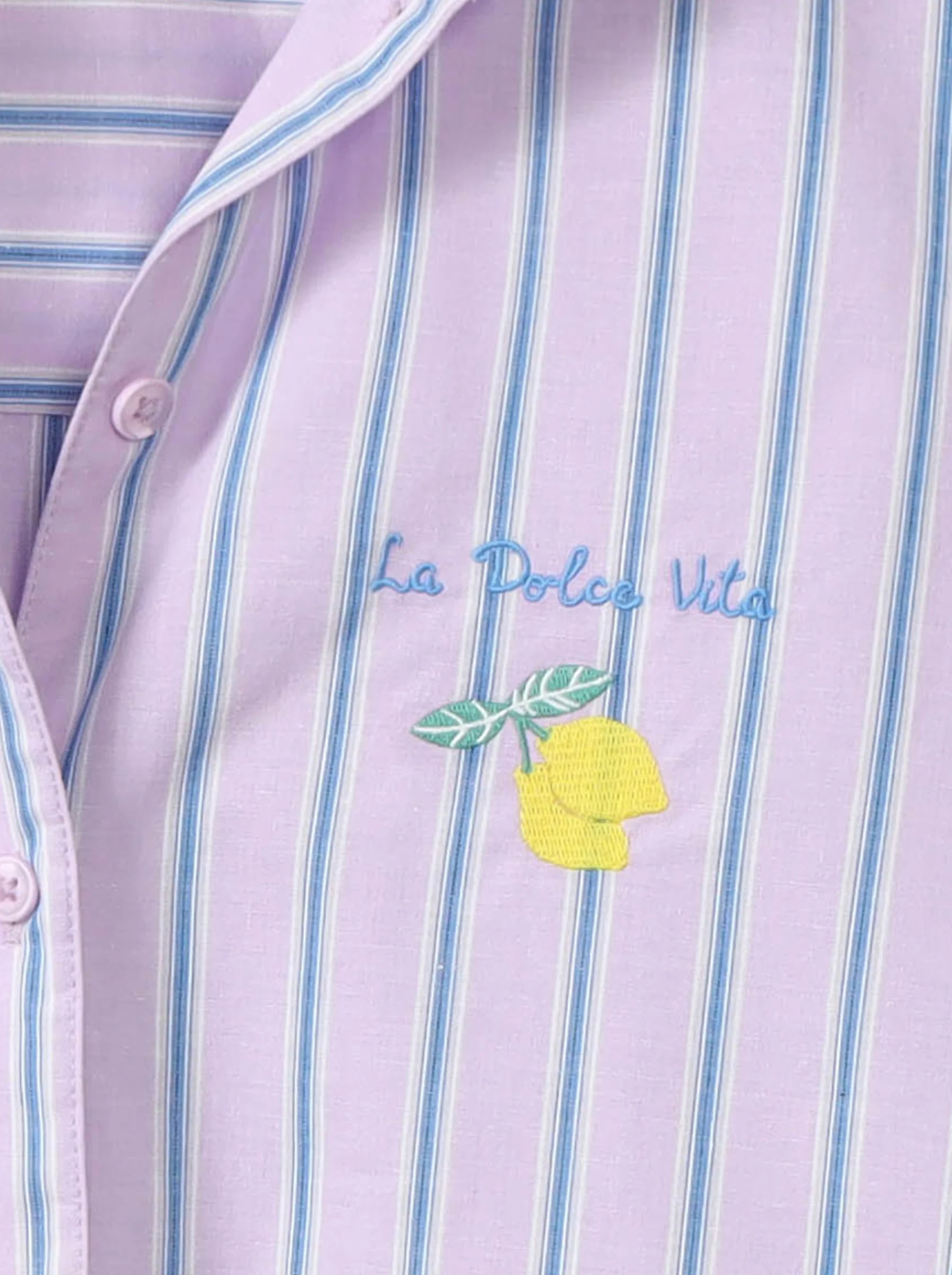 Striped button-down shirt - Image 5