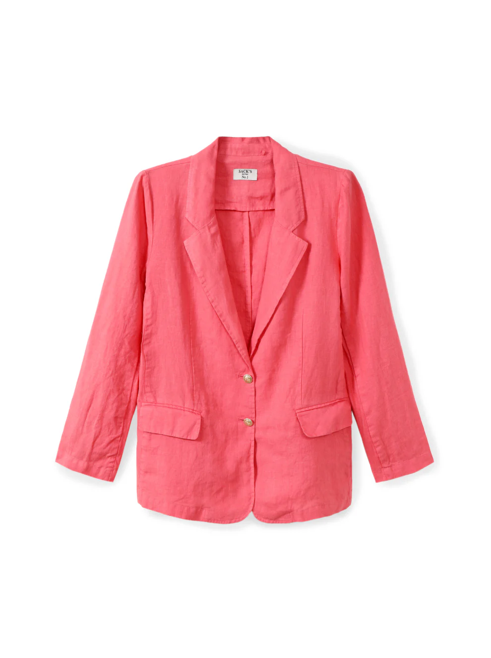Tailored linen jacket - Image 4