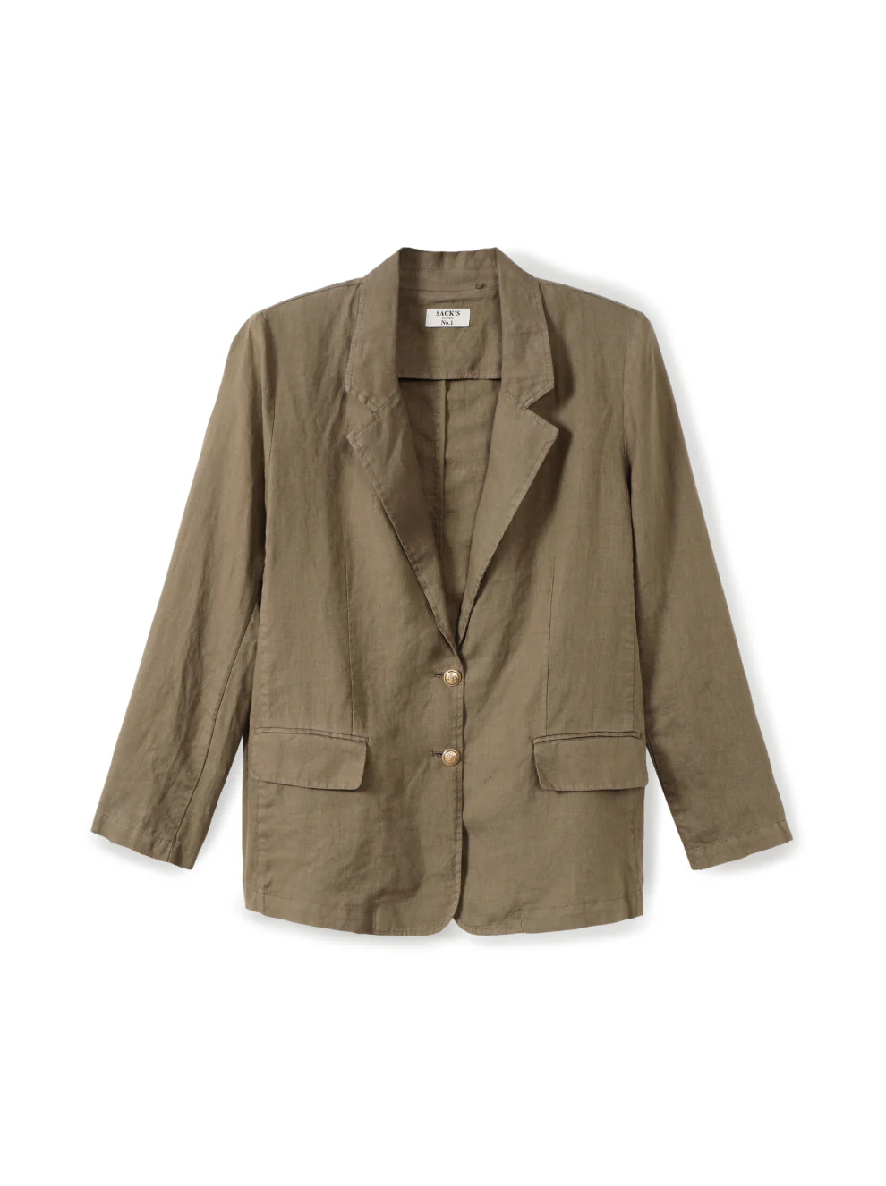 Tailored linen jacket - Image 5