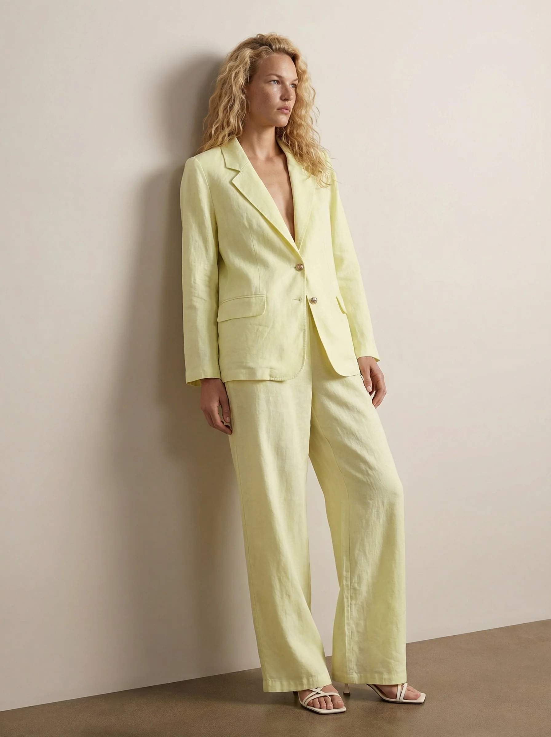 Tailored linen jacket - Image 5