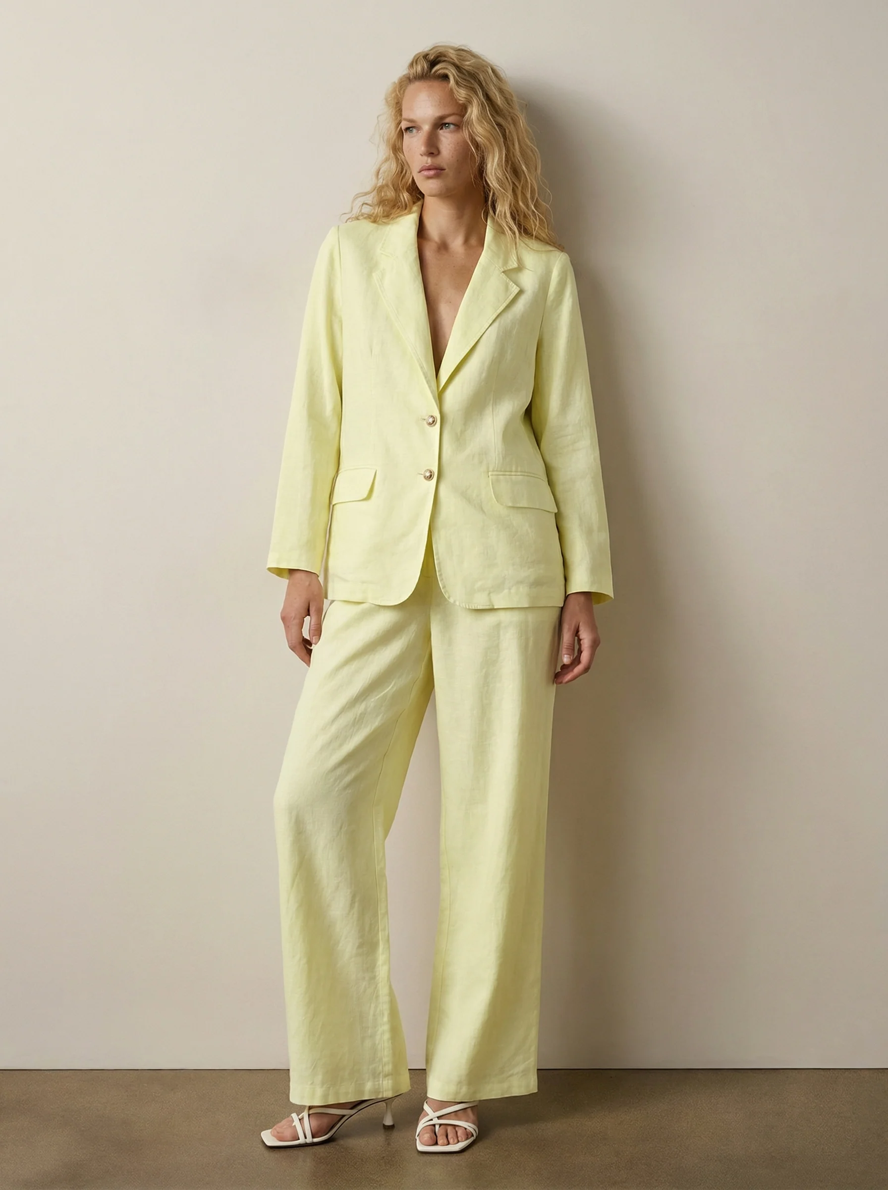 Tailored linen jacket - Image 6
