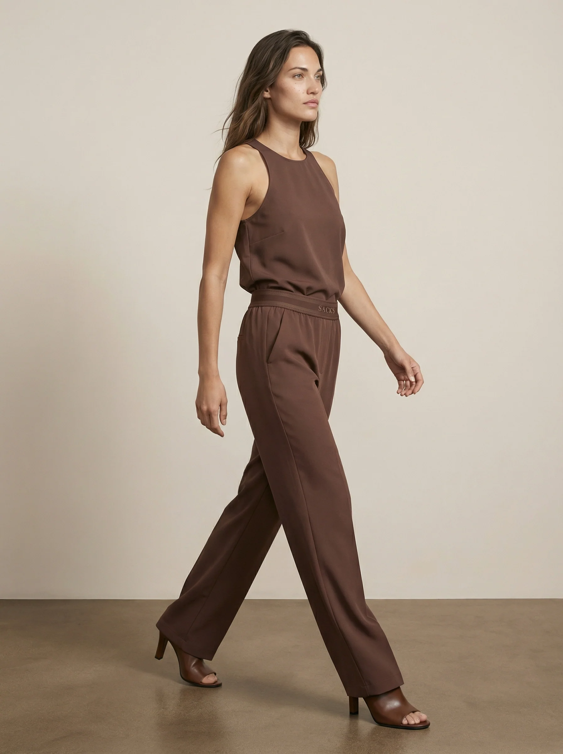 Tailored pants with side pockets - Image 3