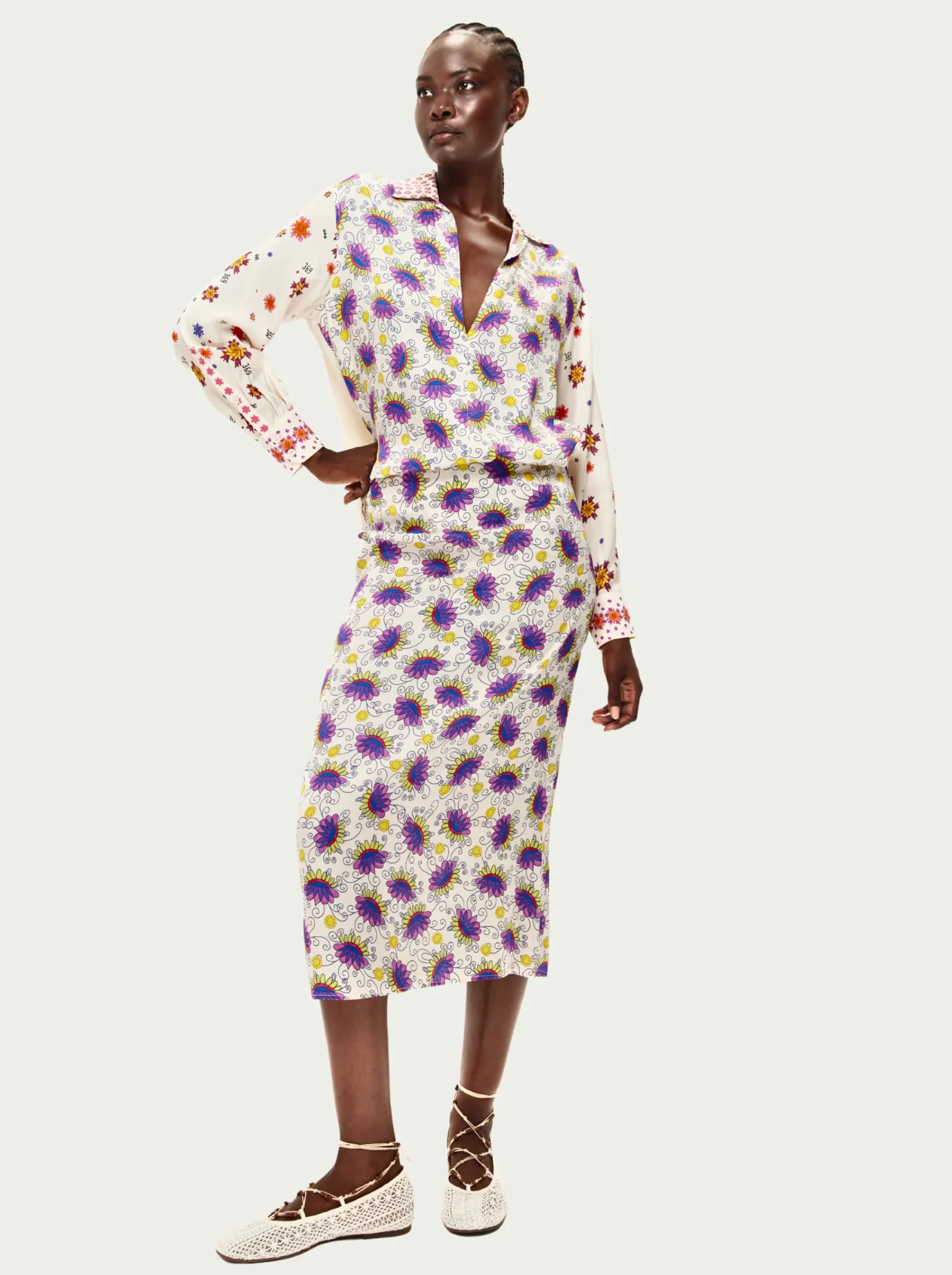 Tori Printed Shirt - Image 2
