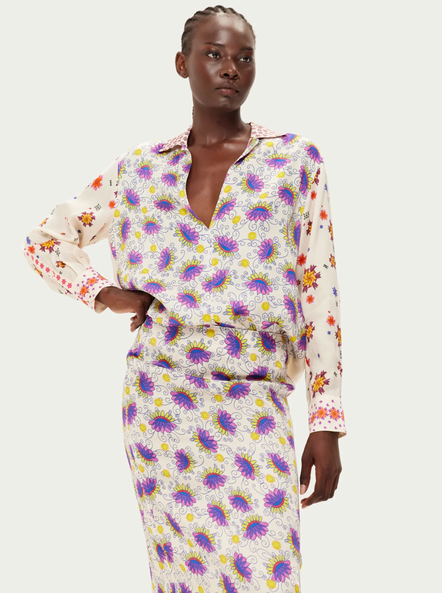 Tori Printed Shirt - Image 5