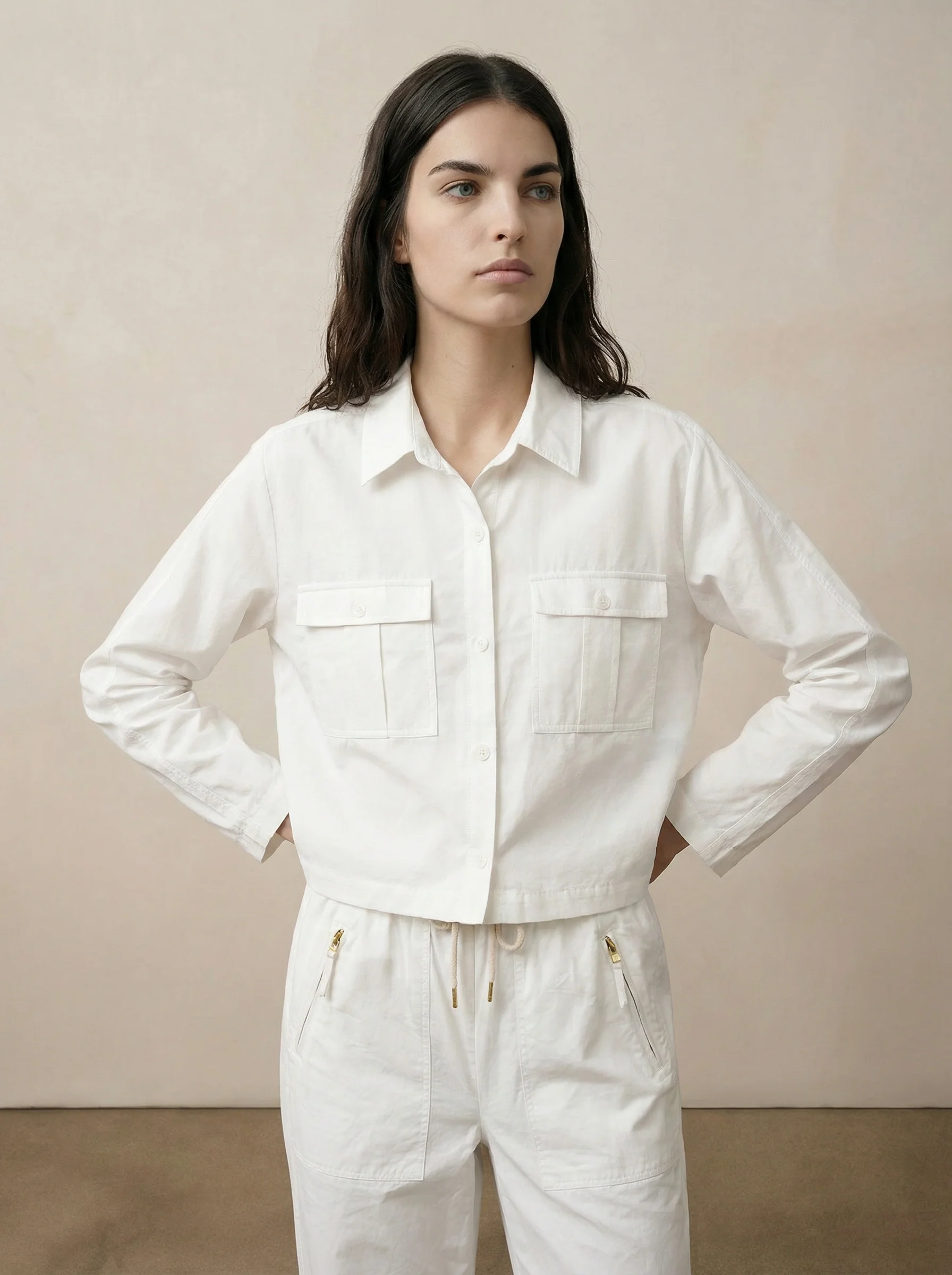 Utility shirt with pockets - Image 3