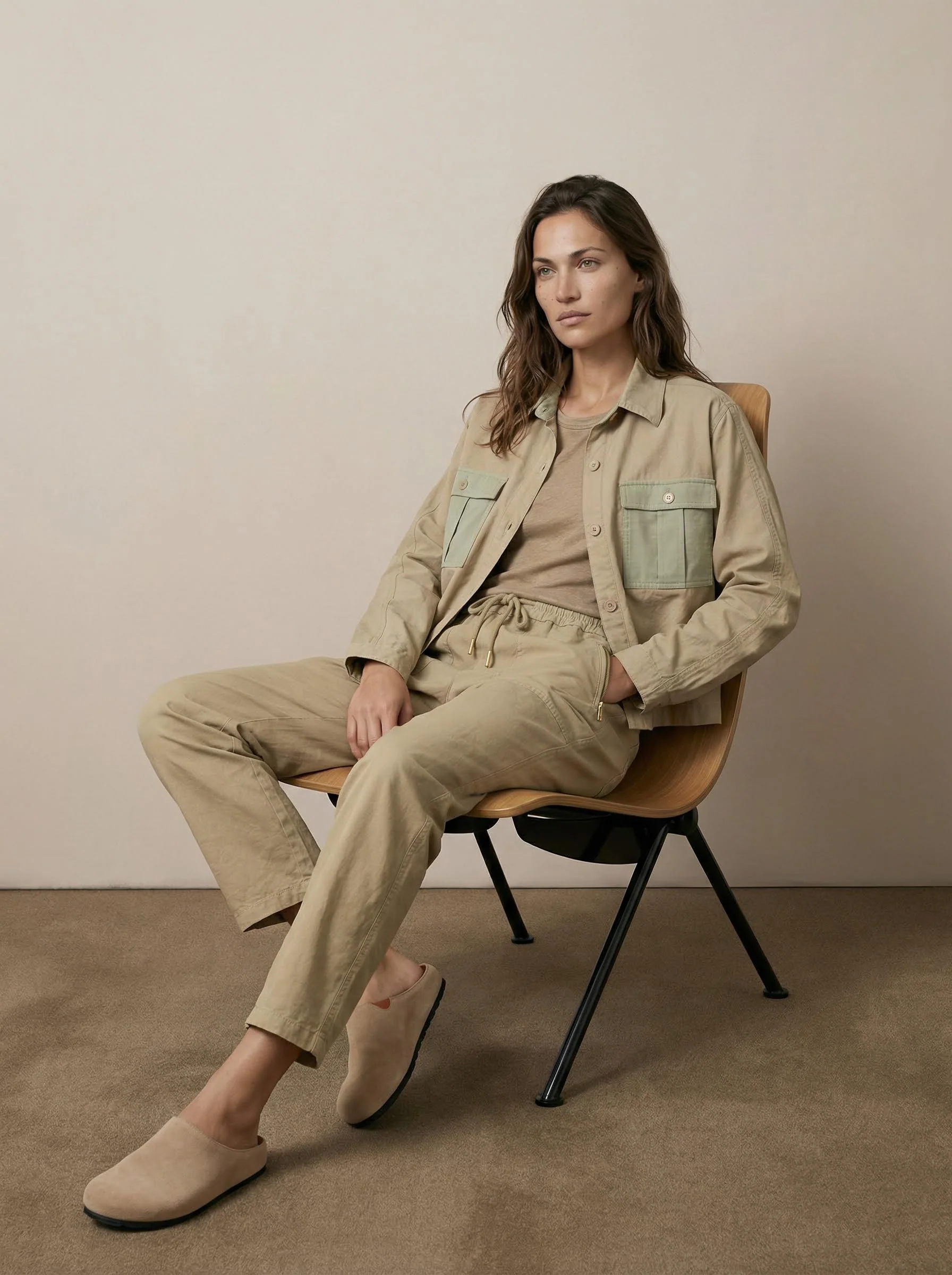 Utility shirt with pockets - Image 3