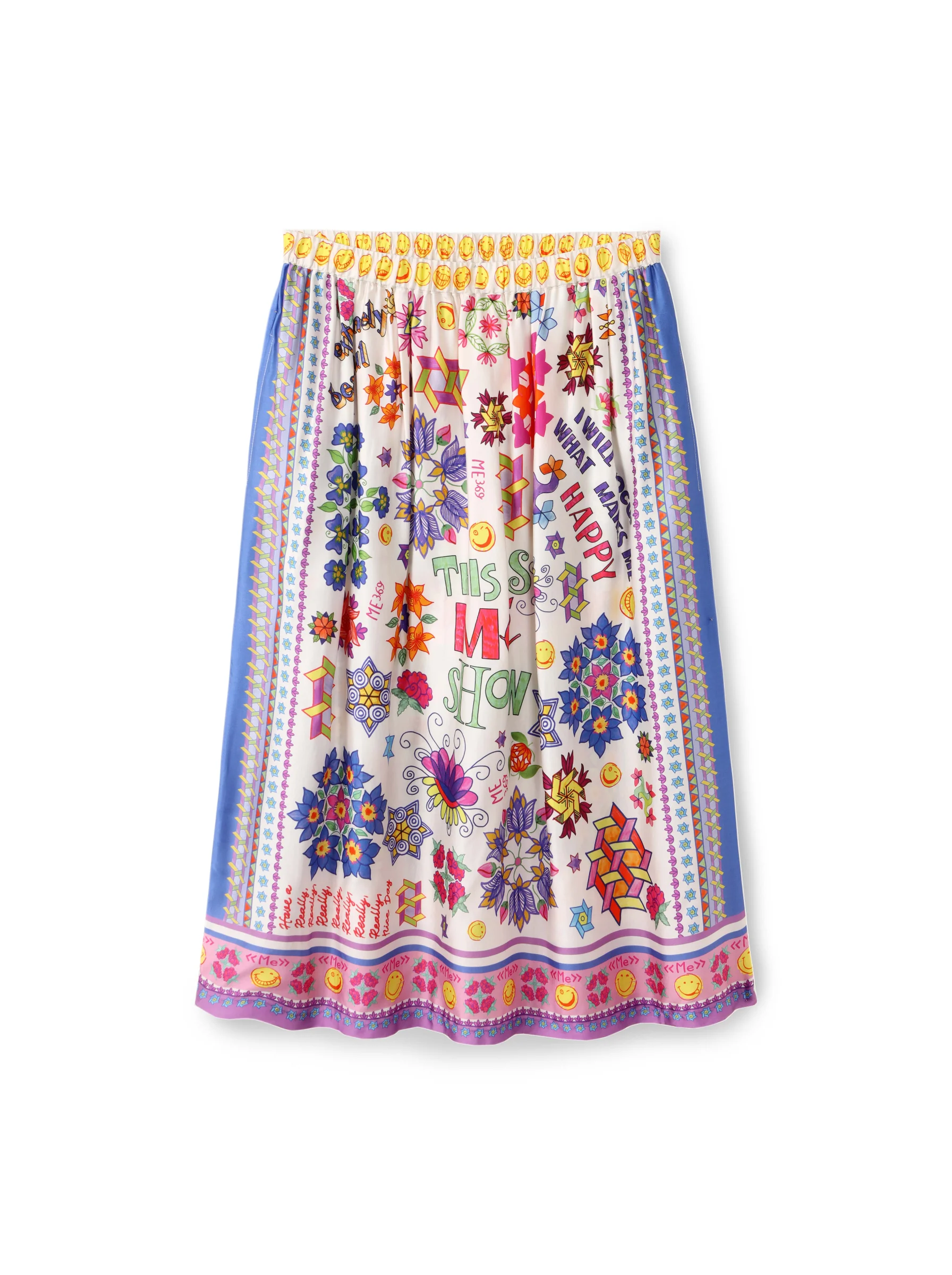 Vanessa Printed Midi Skirt - Image 4