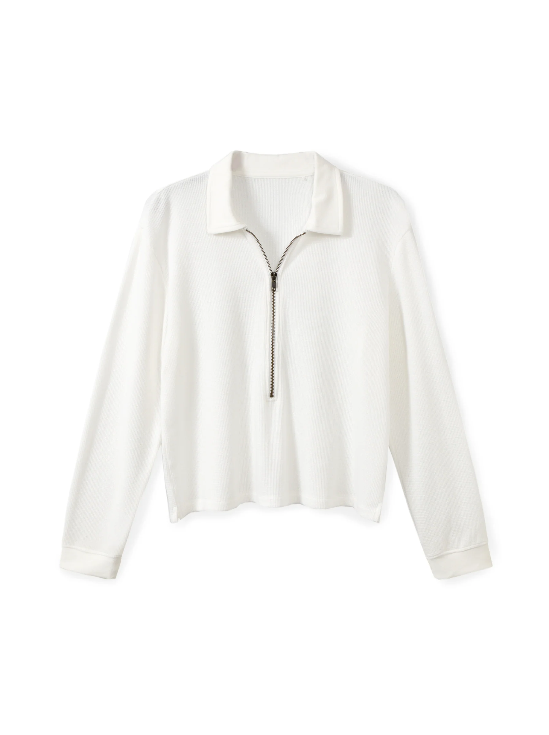 Waffle polo shirt - Image 3