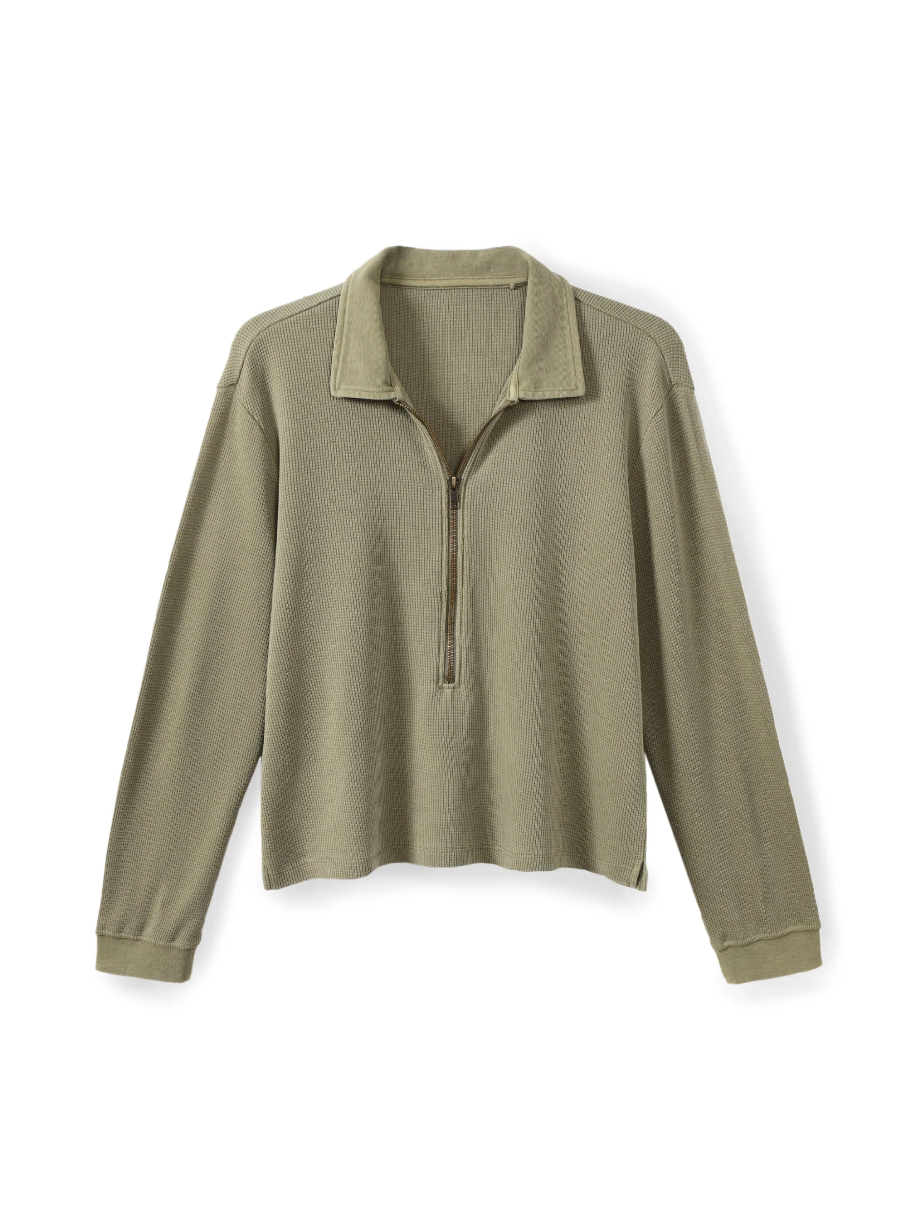 Waffle polo shirt - Image 4