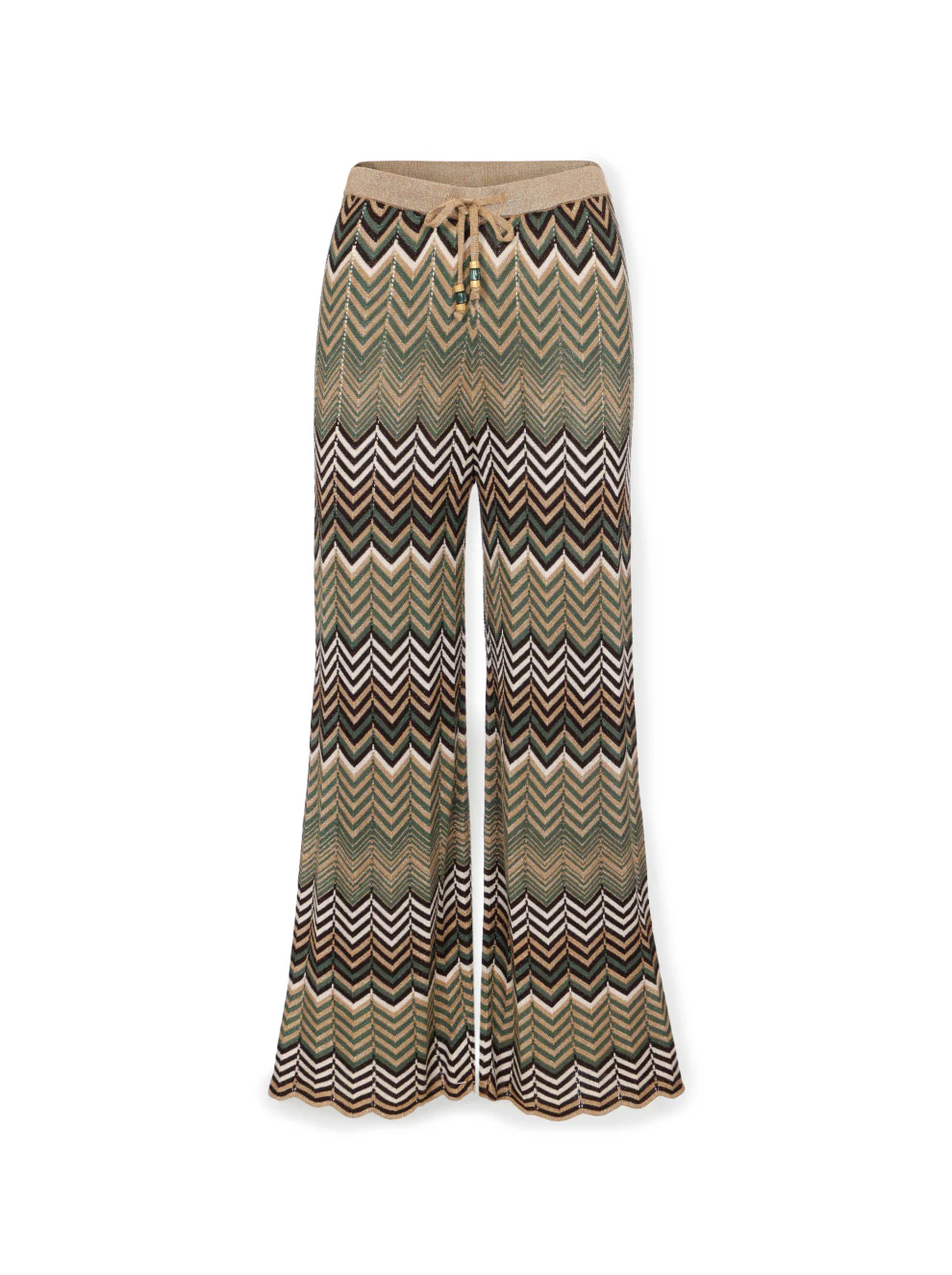 Wide-leg knit pants - Image 6