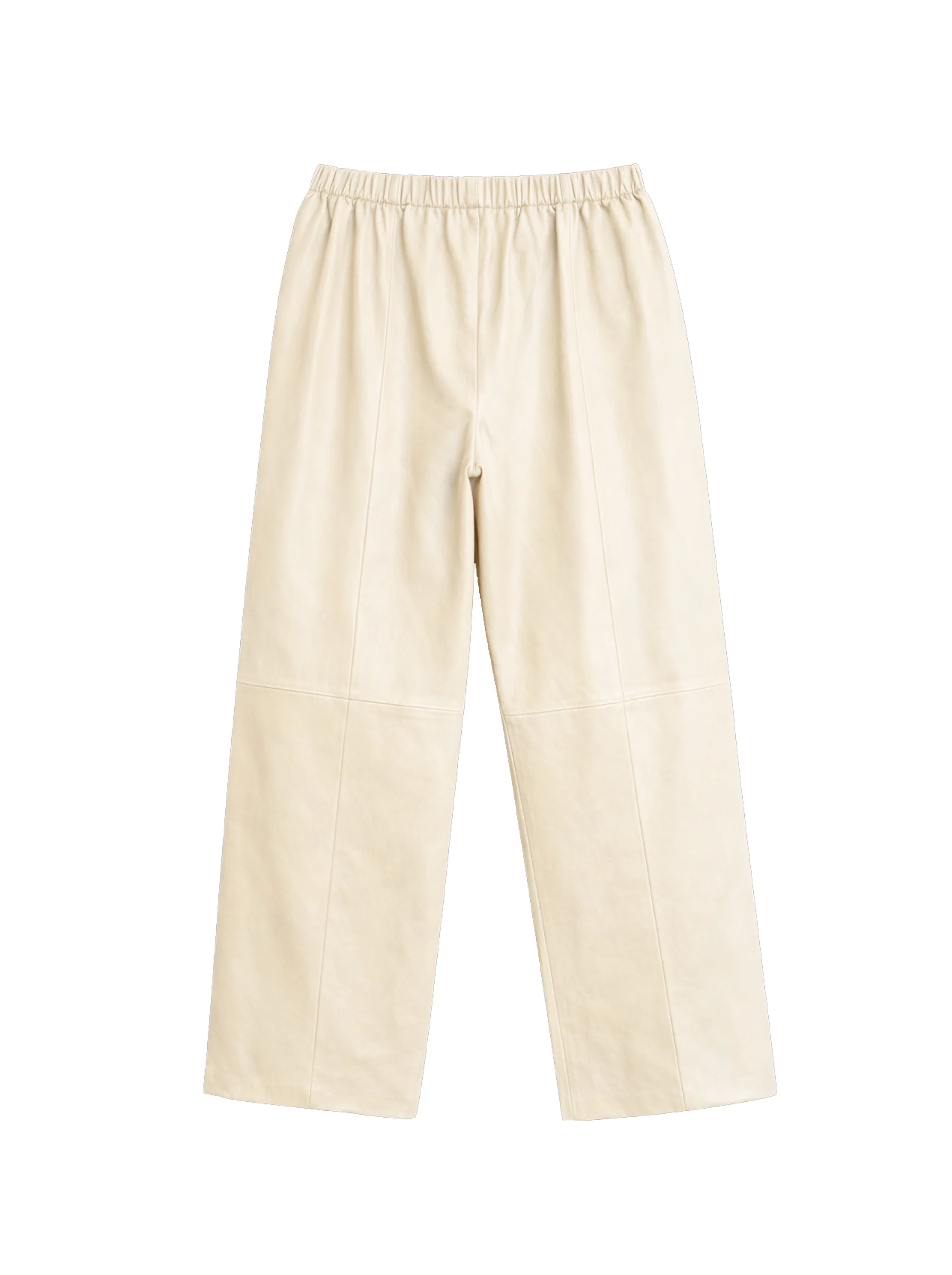 Wide-leg leather pants - Image 2