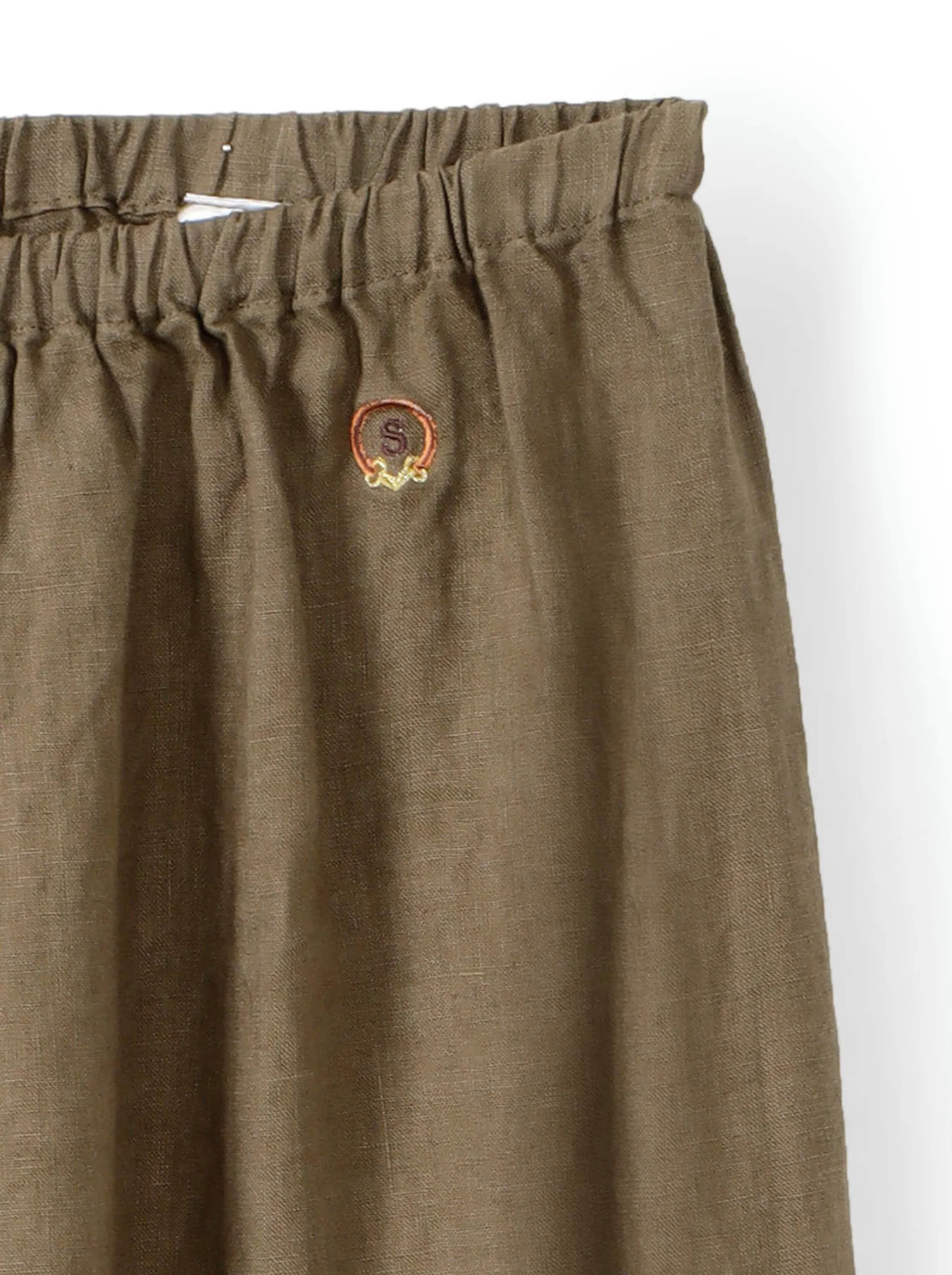 Wide-leg linen pants - Image 5