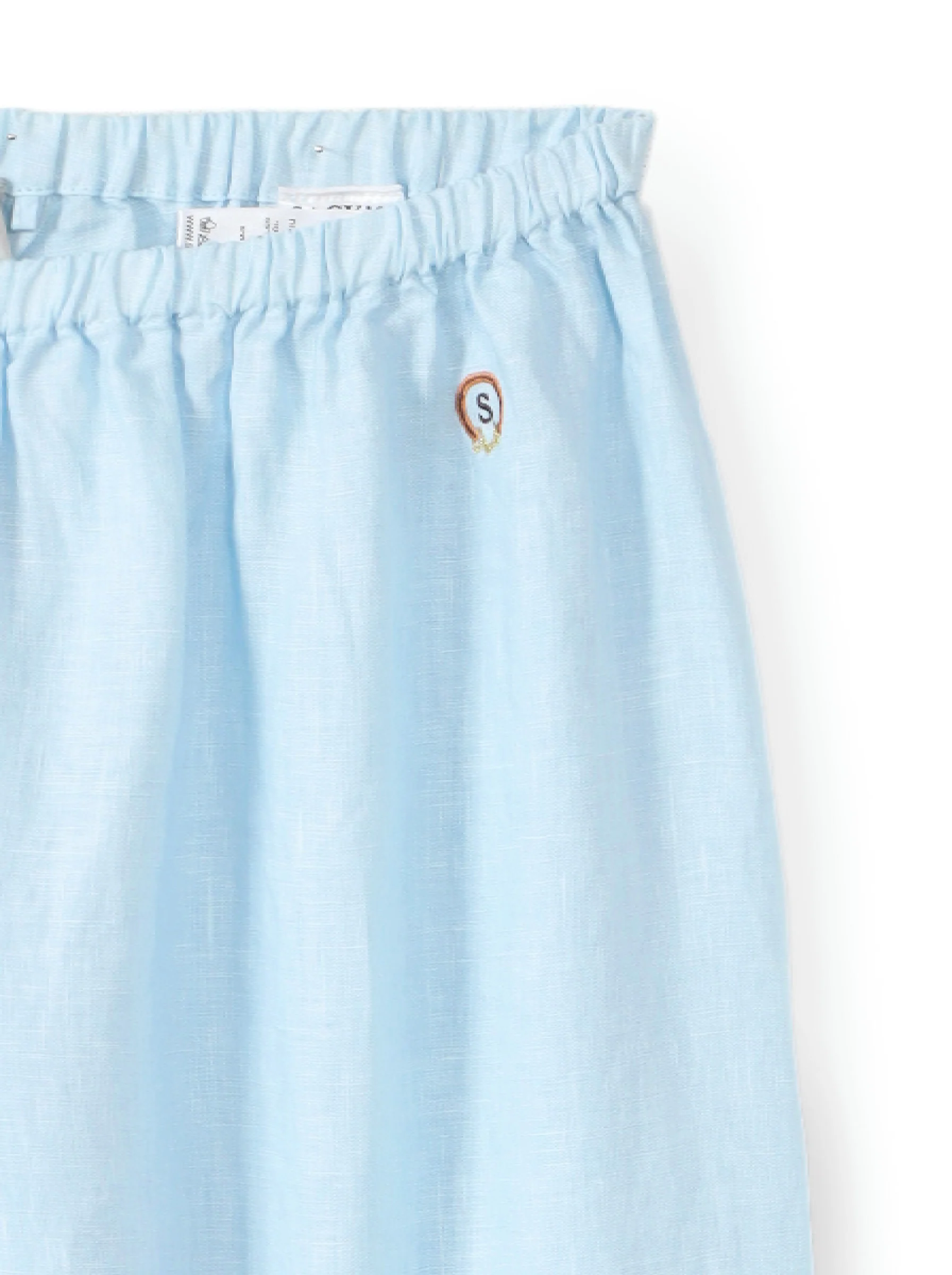 Wide-leg linen pants - Image 4
