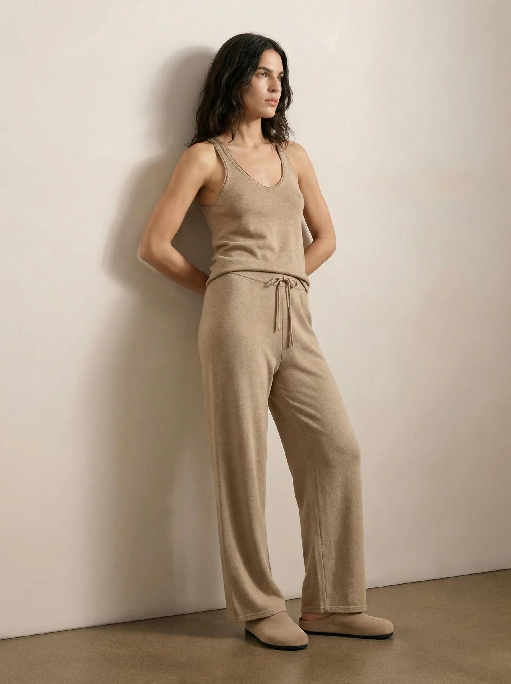 Wide leg modal pants - Image 3